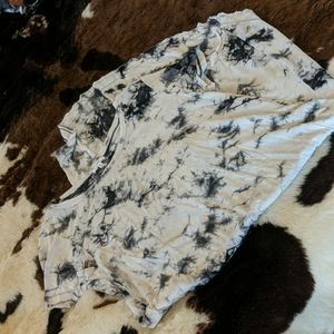 Tie Dye Hi-Low Dress